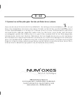 Preview for 63 page of Num'axes Expert 600 User Manual