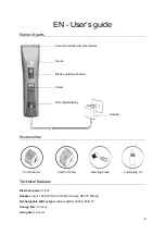 Preview for 8 page of Num'axes Eyenimal Digital Pet Caliper User Manual