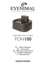 Num'axes EYENIMAL FON100 User Manual предпросмотр