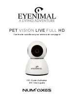 Num'axes EYENIMAL PET VISION LIVE FULL HD User Manual предпросмотр