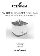 Num'axes EYENIMAL SMART BLOOM PET FOUNTAIN User Manual preview