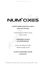 Num'axes LUN1020 User Manual preview