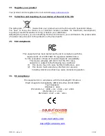 Preview for 24 page of Num'axes PIE 1009 User Manual