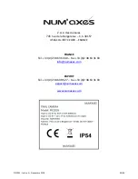 Предварительный просмотр 44 страницы Num'axes PIE1035 User Manual