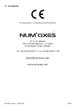 Preview for 35 page of Num'axes PIE1048 User Manual