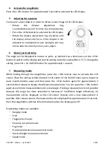 Предварительный просмотр 13 страницы Num'axes TEL1050 User Manual