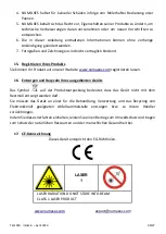 Предварительный просмотр 38 страницы Num'axes TEL1050 User Manual