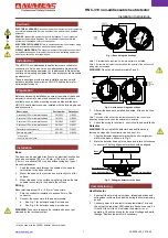 Numens HNC-310 Installation Instructions предпросмотр