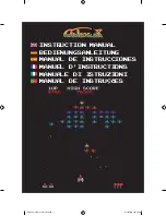numskull Quarter Arcades Galaxian Instruction Manual preview
