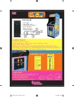 Предварительный просмотр 2 страницы numskull Quarter Arcades MS PAC-MAN Instruction Manual