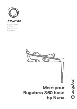 Nuna Bugaboo 360 base Instruction Manual preview