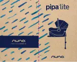 Preview for 1 page of Nuna Pipa lite Manual