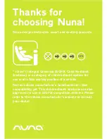 Preview for 2 page of Nuna rebl Instruction Manual