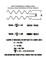 Предварительный просмотр 19 страницы Nuoptix Stereo Optical Recording System Owner'S Manual