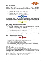 Preview for 31 page of Nuova Mondial Mec MANTA COMPAT 200 LX User Instruction And Maintenance Manual