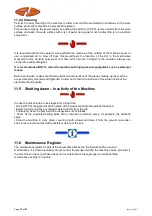 Preview for 72 page of Nuova Mondial Mec MANTA COMPAT 200 LX User Instruction And Maintenance Manual