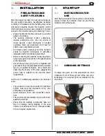 Preview for 16 page of Nuova Simonelli AMM - AMMT User Handbook Manual