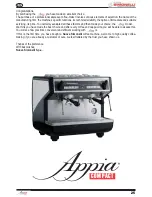 Preview for 3 page of Nuova Simonelli Appia Compact User Handbook Manual