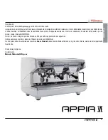 Preview for 5 page of Nuova Simonelli Appia II User Handbook Manual