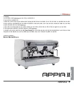 Preview for 49 page of Nuova Simonelli Appia II User Handbook Manual