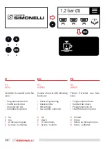 Preview for 60 page of Nuova Simonelli APPIA life 2-3 Groups User Handbook Manual