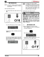 Preview for 49 page of Nuova Simonelli MicoBar User Handbook Manual