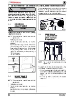 Preview for 50 page of Nuova Simonelli MicoBar User Handbook Manual