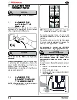 Preview for 66 page of Nuova Simonelli MicoBar User Handbook Manual