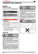 Preview for 44 page of Nuova Simonelli microbar ii User Handbook Manual