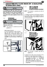 Preview for 52 page of Nuova Simonelli microbar ii User Handbook Manual