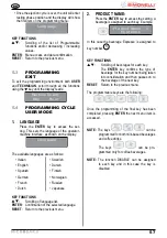 Preview for 59 page of Nuova Simonelli microbar ii User Handbook Manual