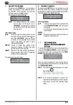 Preview for 61 page of Nuova Simonelli microbar ii User Handbook Manual