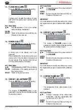 Preview for 63 page of Nuova Simonelli microbar ii User Handbook Manual