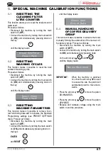 Preview for 67 page of Nuova Simonelli microbar ii User Handbook Manual