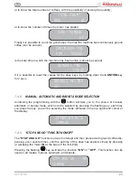 Preview for 25 page of Nuova Simonelli MYTHOS User Handbook Manual