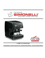 Nuova Simonelli OSCAR User Handbook Manual preview