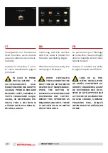 Preview for 42 page of Nuova Simonelli PRONTOBAR TOUCH User Handbook Manual