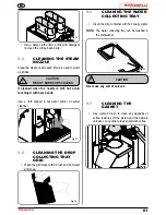 Preview for 63 page of Nuova Simonelli TALENTO User Handbook Manual