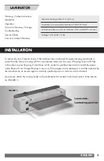 Preview for 5 page of Nuova LM1350HP User Manual