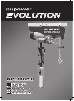 Nupower EVOLUTION NPECH250 Manual preview