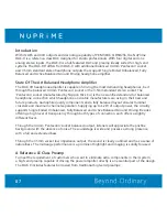 Preview for 8 page of NuPrime DAC-9H User Manual