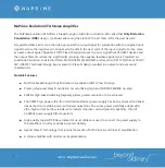 Preview for 8 page of NuPrime EVO-STA User Manual