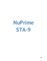 NuPrime HPA-9 User Manual preview