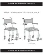 Nuprodx multichair 4000 Assembly Instructions Manual preview