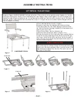 Предварительный просмотр 2 страницы Nuprodx MULTICHAIR 5100tx Assembly & Packing Instructions