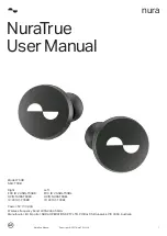 Nura NuraTrue T00B User Manual preview