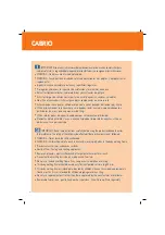 Предварительный просмотр 3 страницы nurse CABRIO Instructions Manual