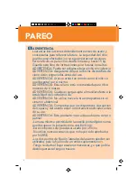 Предварительный просмотр 3 страницы nurse PAREO Instructions Manual