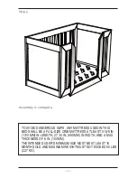 Preview for 22 page of Nursery Works lydian NW12001 Instruction Manual