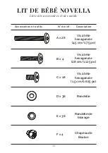 Preview for 38 page of Nursery Works NOVELLA CRIB Instruction Manual